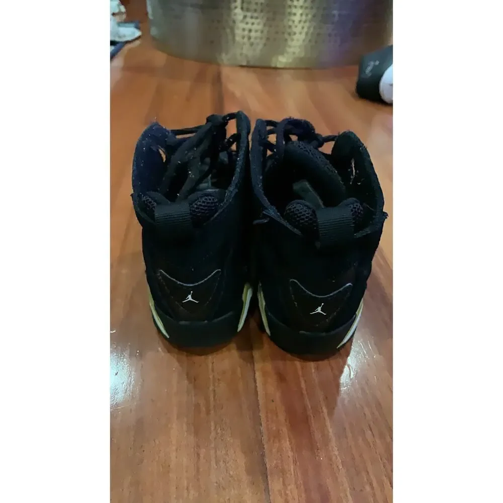 Jordan Kids Air Jordan 7 High-Top Sneakers 2Y Black Yellow